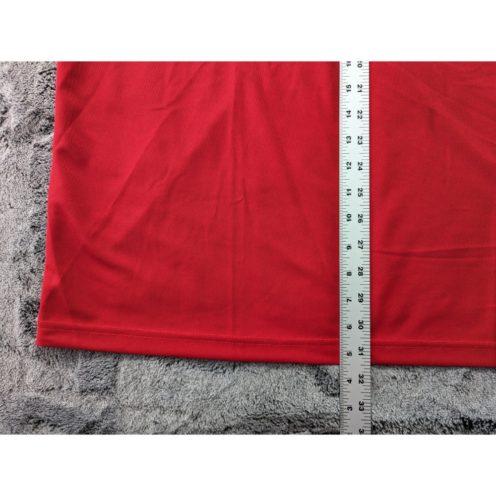 Chik-Fil-A Short Sleeve Polo Shirt Men's Size XL Red - Picture 6 of 10